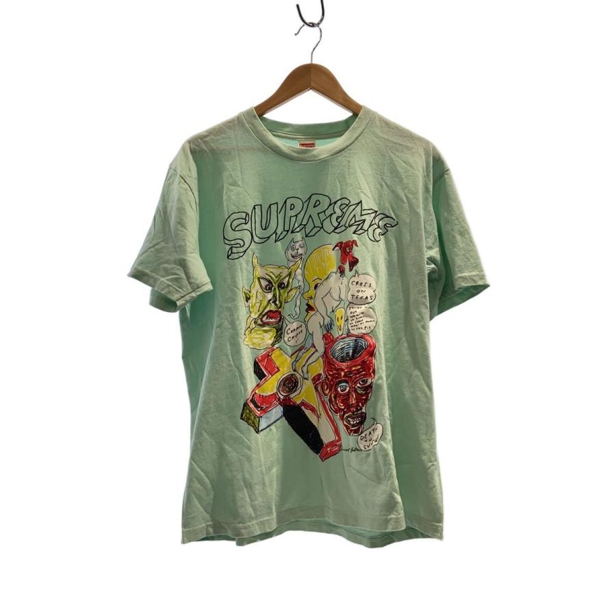 Supreme◇Tシャツ/M/コットン/BLU/daniel johnston tee : セカンド
