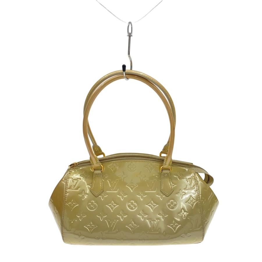 LOUIS VUITTON◇シャーウッドPM_モノグラム・ヴェルニ/エナメル/WHT 