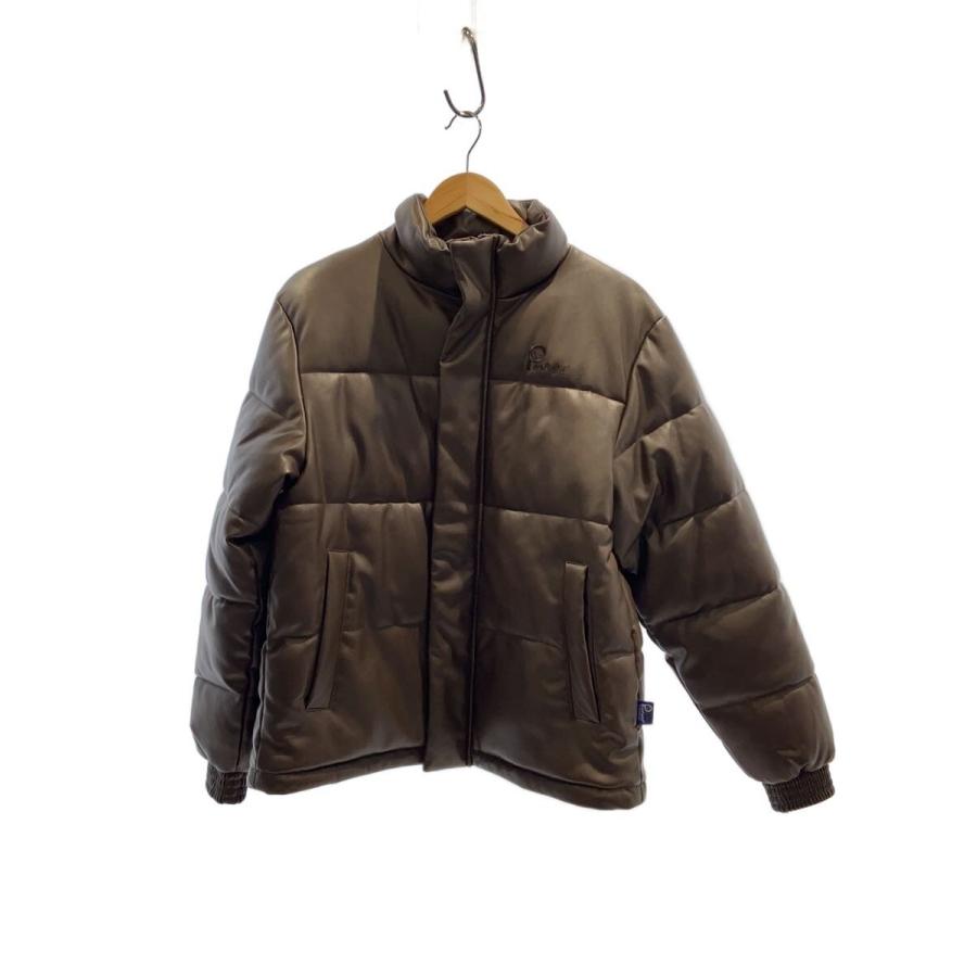 Penfield◇ダウンジャケット/S/フェイクレザー/BRW/20266033
