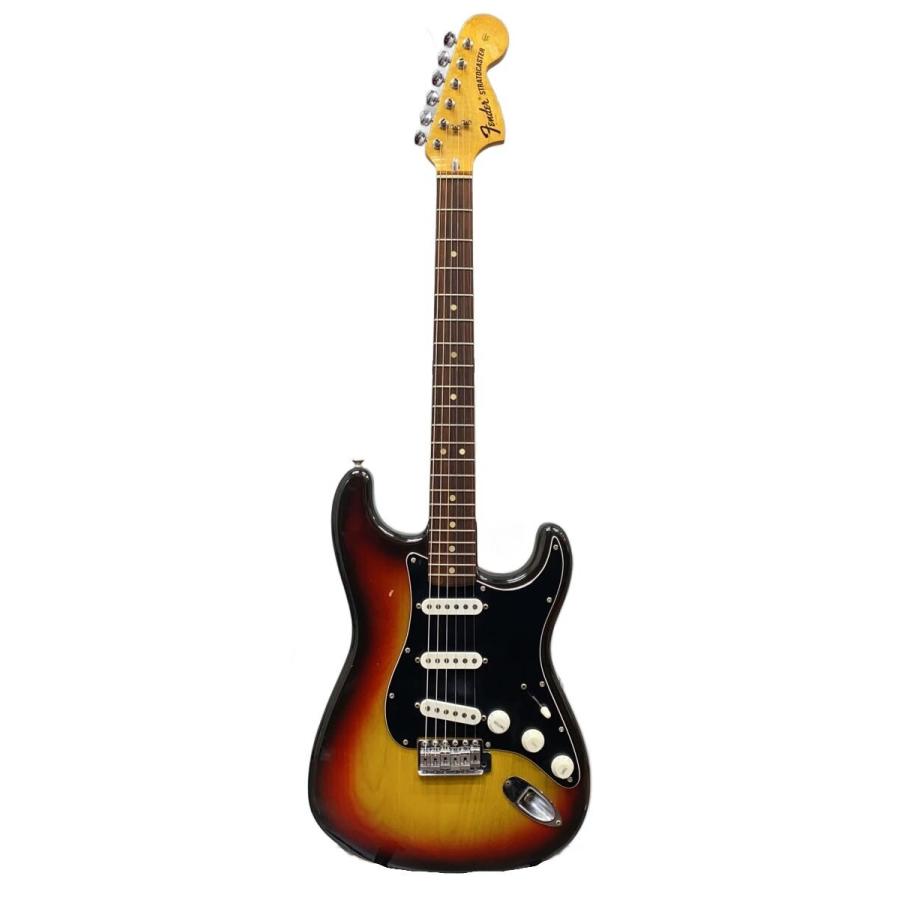 ストラトキャスター タイプ。サンバースト …値下げ！ Fender◇Stratocaster/ストラトキャスター/純正ハードケース付/1976年
