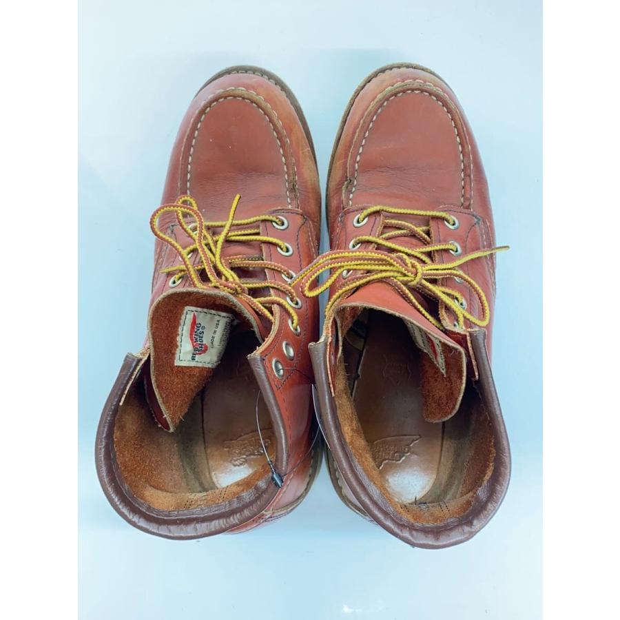 RED WING◇レースアップブーツ/25.5cm/BRW/8875// : セカンド