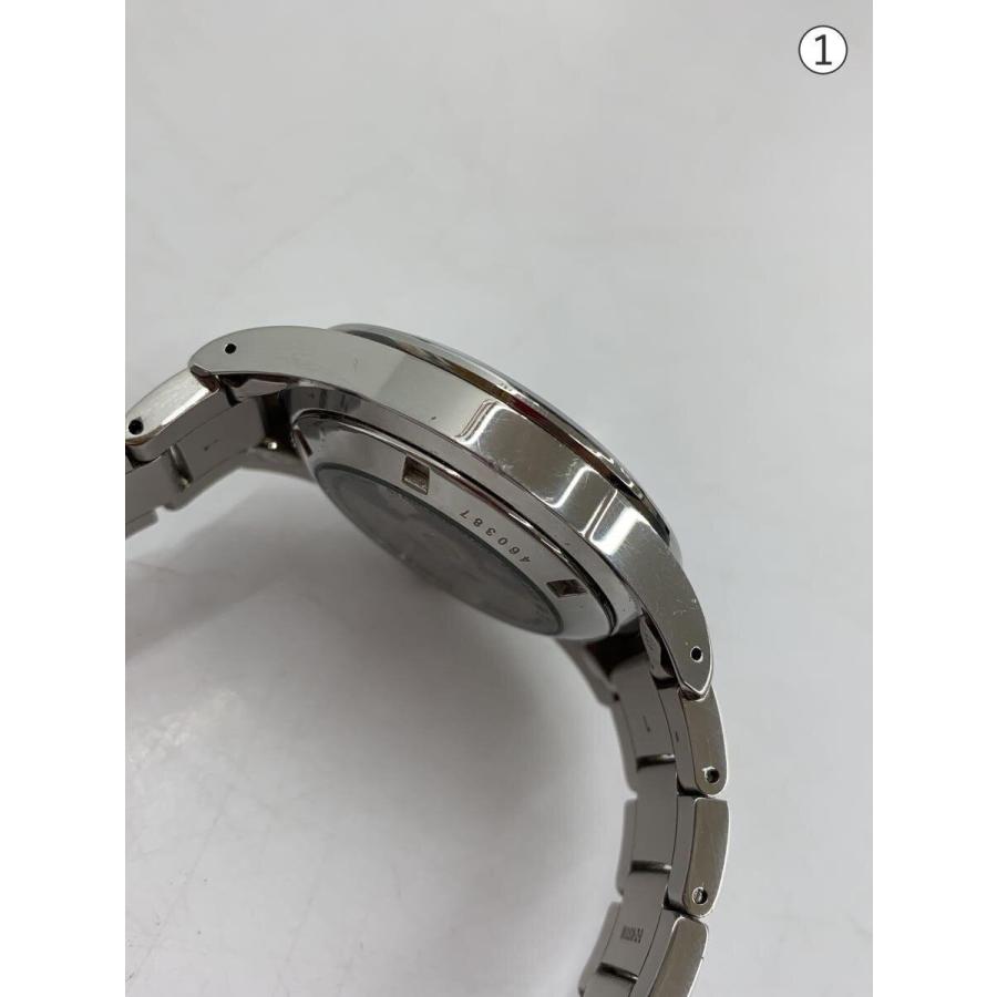 SEIKO◇自動巻腕時計/アナログ/ステンレス/WHT/SLV/4R36-05Z0
