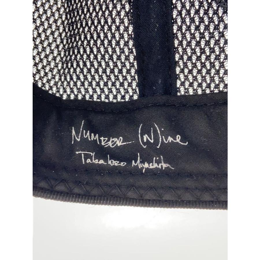 NUMBER (N)INE◇04SS ドリーム期 トランプ柄メッシュキャップ/FREE/BLK 