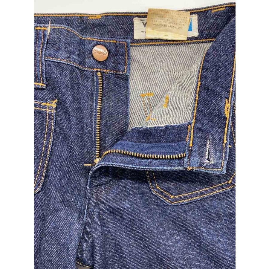 WRANGLER◇70s/セーラーパンツ/ブーツカットパンツ/27/デニム/IDG/無地 