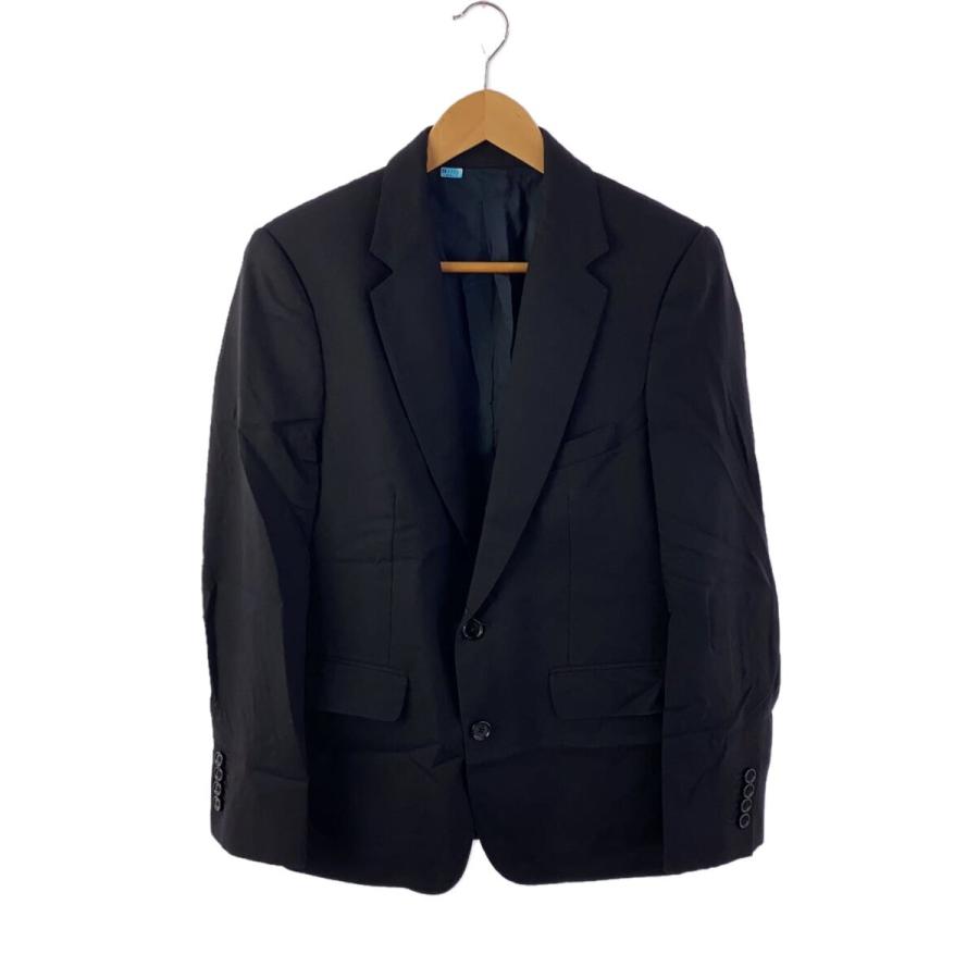 CELINE◇クロップド2Bテーラードジャケット/46/ウール/BLK/2V046650D