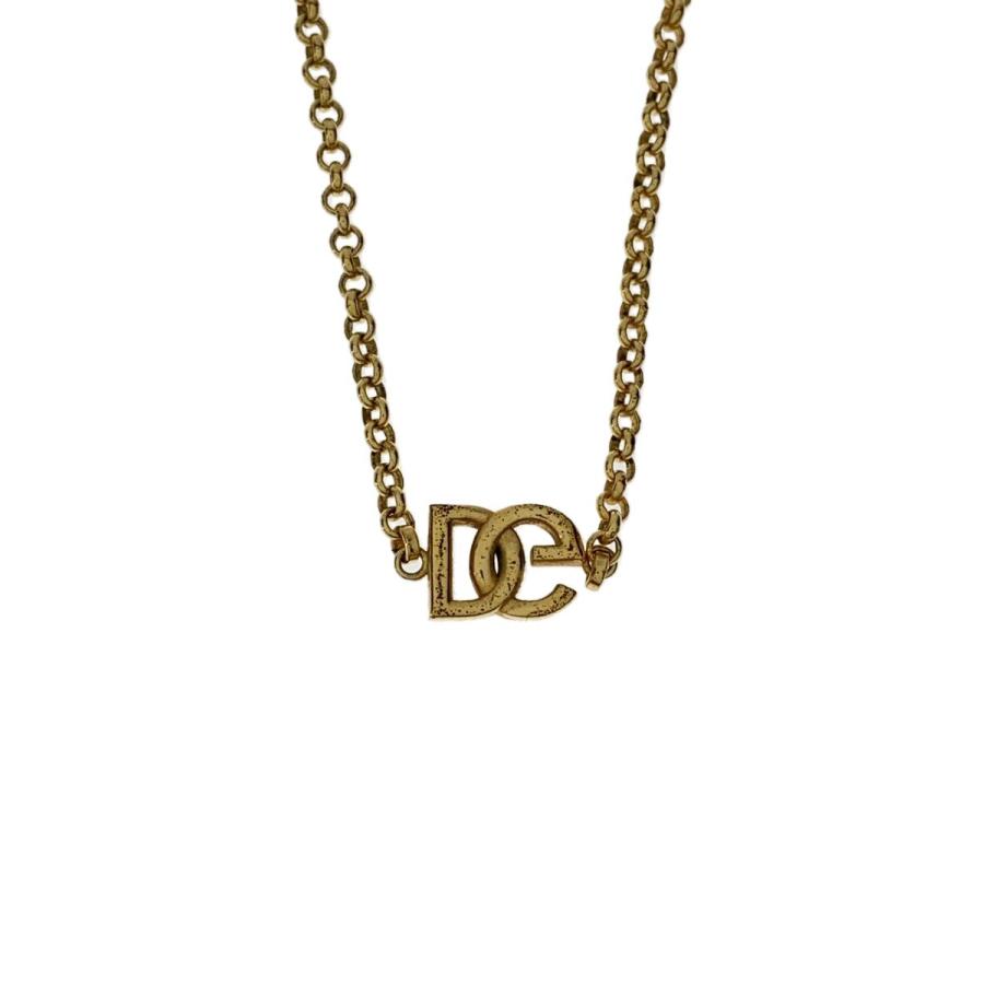 チェーンネックレス DGロゴ DOLCE&GABBANA◇DGロゴ/ネックレス/--/GLD/トップ有/メンズ