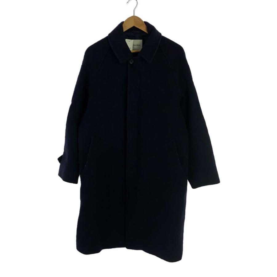 UNITED ARROWS green label relaxing / SENTDALE WOOL ステンカラーコート/L/ウール/NVY/無地/3225-186-3680 UNITED ARROWS green label relaxing◇SENTDALE WOOL ステンカラー