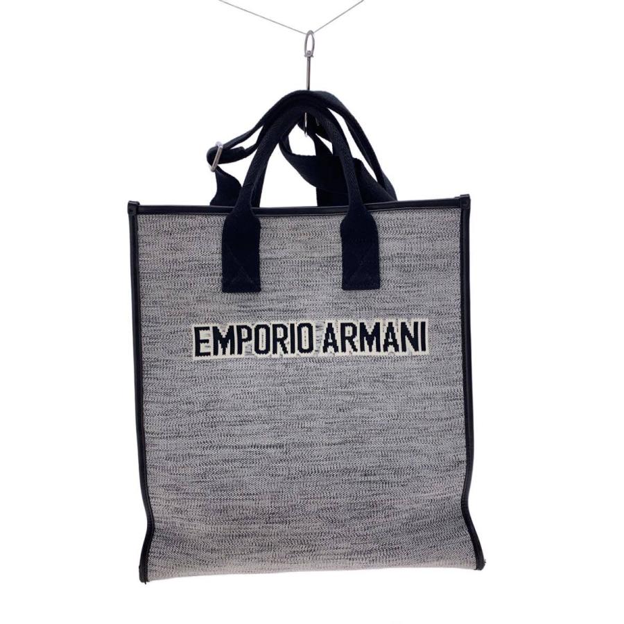 EMPORIO ARMANI エンポリ ゴールド ハンドバッグ ラメ イーグル 
