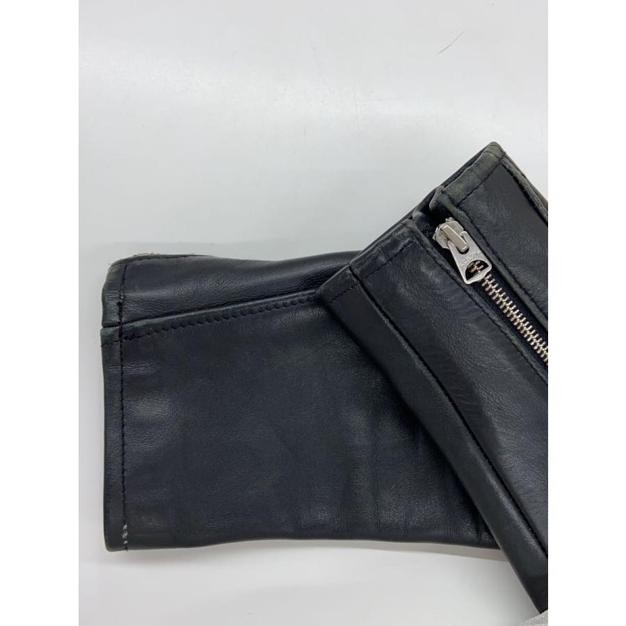 美品 Schott 613UST 36 ONESTAR TALL BLACK Schott◇613UST ONESTAR TALL/36/牛革/BLK/無地/7164