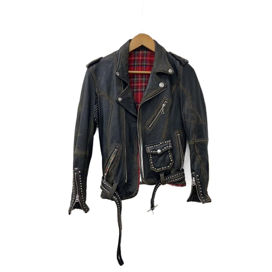 UNDERCOVER◇04AW/but beautiful期/スタッズ/ダブルライダース