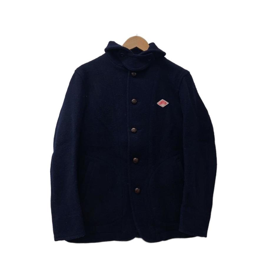 DANTON◇ウールモッサシングルジャケット/40/ウール/NVY/JD-8237 wom