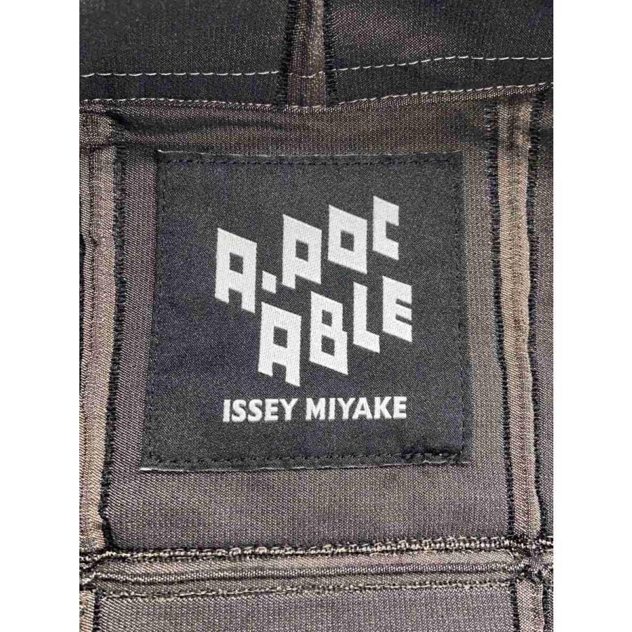 A-POC ABLE ISSEY MIYAKE◆コート/1/ポリエステル/BRW/無地/AT41FA242//の画像