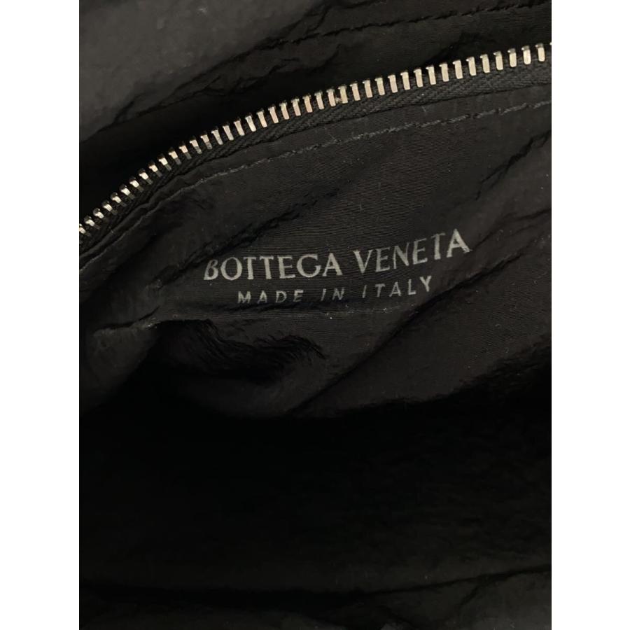 BOTTEGA VENETA◇ショルダーバッグ/ナイロン/BLK/無地 : セカンド