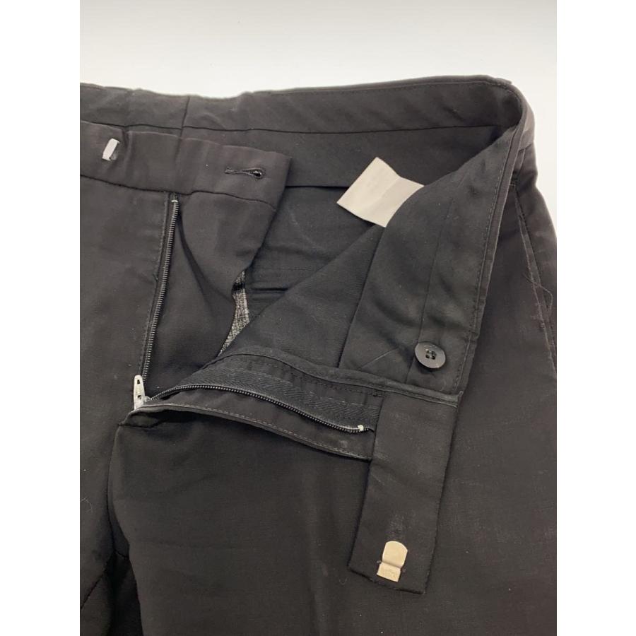 Dior HOMME ディオールオム 08AW KRIS VAN ASSCHE COTTON TROUSERS アッシュ期 コットン スラックス ストレートパンツ ブラック 8H3112040827 Dior HOMME◇08AW/kris van assche期/スラックスパンツ/44/ウール/BLK