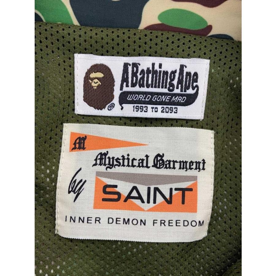A BATHING APE◆AP_TRACK JKT/×SAINT MICH/XL/GRN/カモフラ/SM-YS8-0000-C29の画像