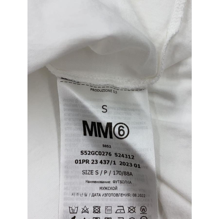 かじゅ レディースファッション MM6◇Tシャツ/M/コットン/WHT/S52GC0276