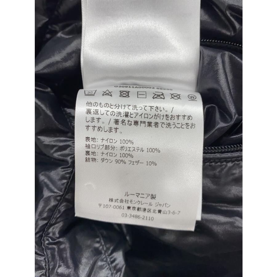 MONCLER◆ダウンジャケット/4/ナイロン/BLK/無地/G20911A00002 68950の画像