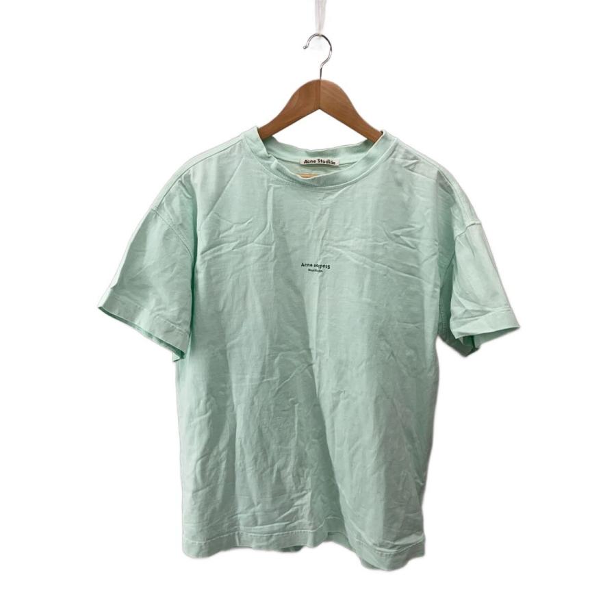 Acne Studios(Acne)◇Tシャツ/M/コットン/GRN/無地/FN-MN-TSHI000018