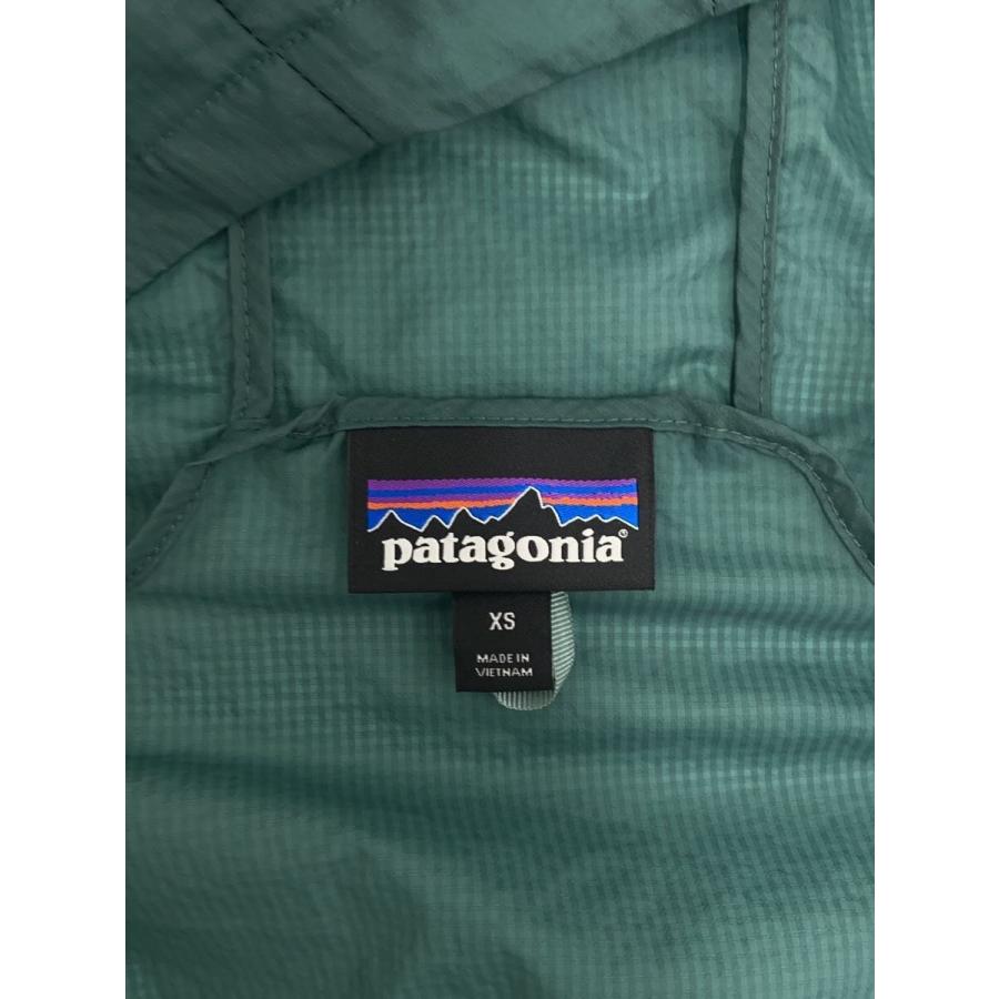 patagonia◇フーディニジャケット/ナイロンジャケット/XS/ナイロン/GRN