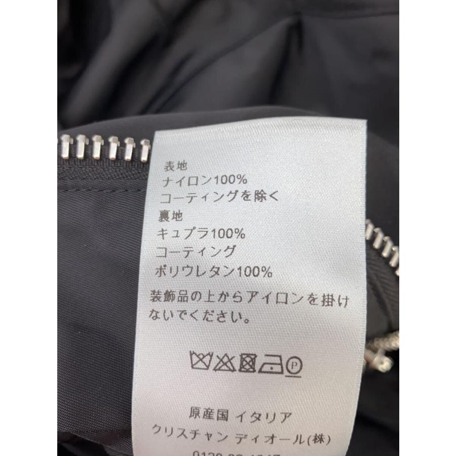 Dior HOMME◇17AW-18SS/NYLON HOODED COAT/BEE/KVA/42/ナイロン/BLK