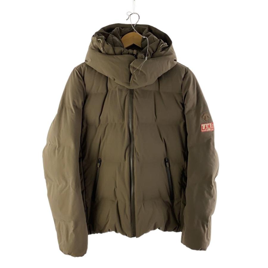 DESCENTE◇水沢ダウンジャケット/M/ポリエステル/KHK/DOR-C8199