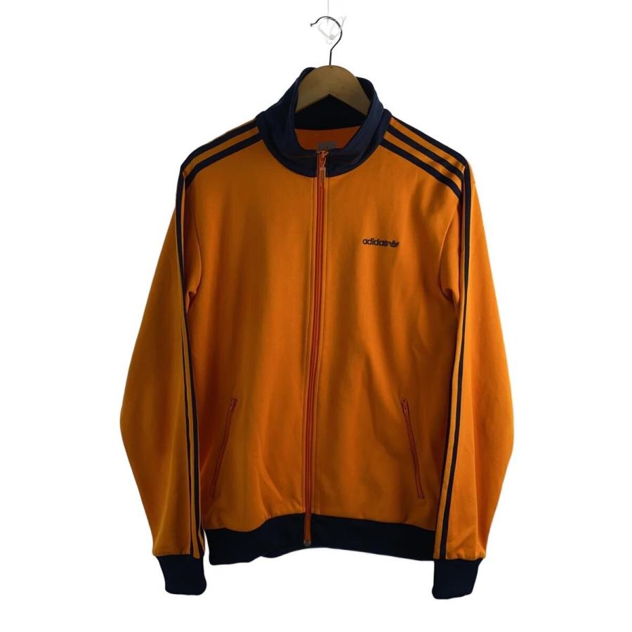 adidas◇90s〜00s/ベッケンバウアー/ジャージ/L/ポリエステル/ORN 
