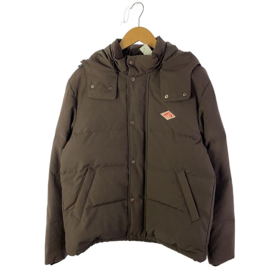 DANTON ダウンジャケット サイズ42 ブラウン DANTON◇ダウンジャケット/42/ポリエステル/BRW/20a-fa-001 : セカンド