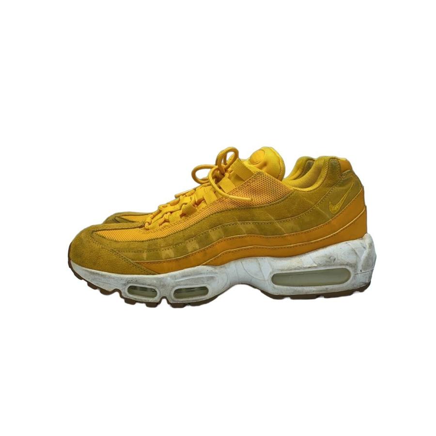 NIKE◇AIR MAX 95 PRM/エアマックス95プレミアム/イエロー/807443-701