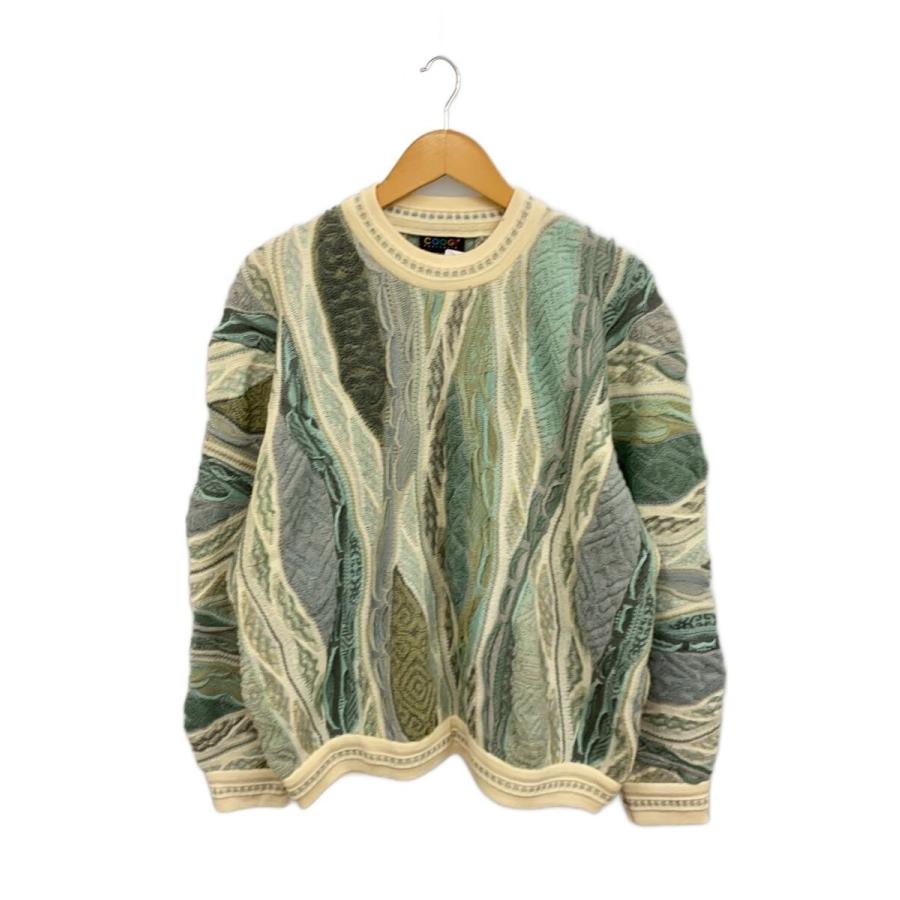 COOGI◇ニット・セーター(厚手)/M/ウール/マルチカラー/総柄