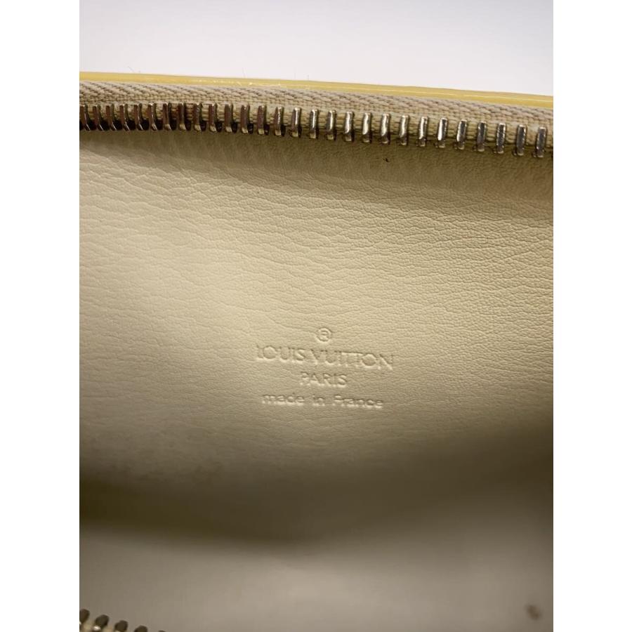 LOUIS VUITTON◇ベッドフォード_モノグラム・ヴェルニ/エナメル/WHT/総 