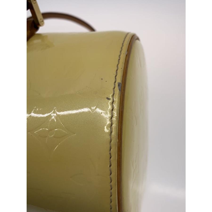LOUIS VUITTON◇ベッドフォード_モノグラム・ヴェルニ/エナメル/WHT/総 
