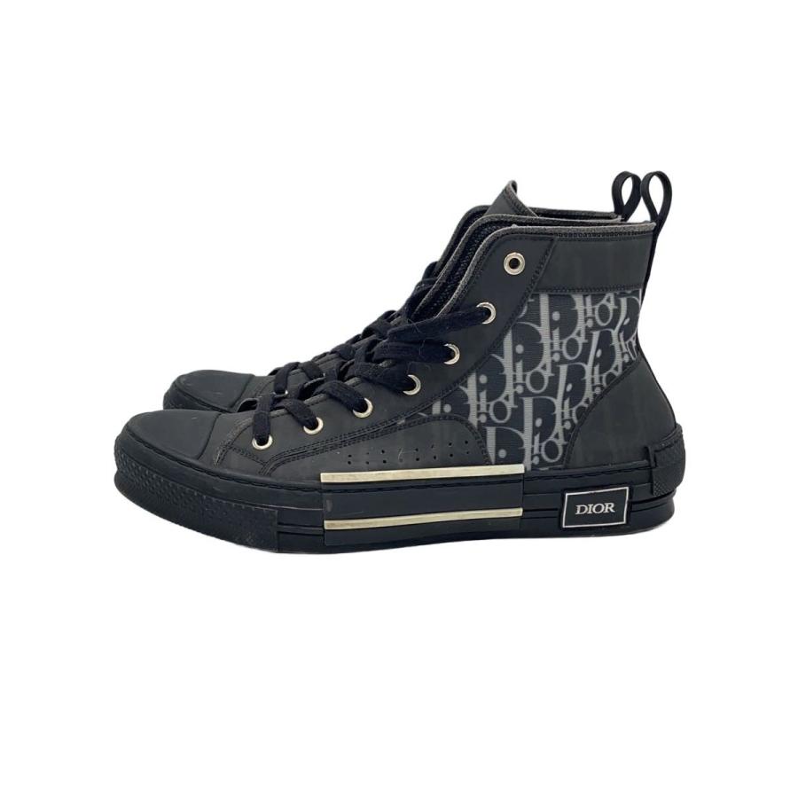 Christian Dior◇ハイカットスニーカー/42/BLK/B23 : セカンド 