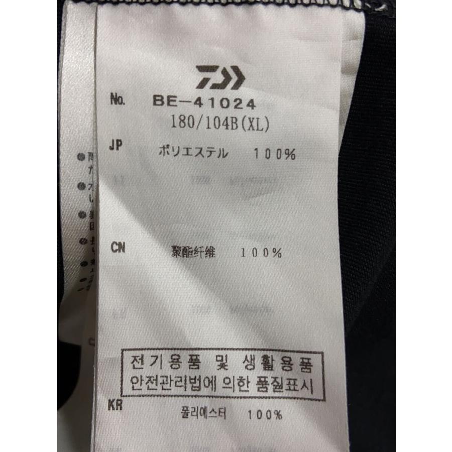 DAIWA PIER39◇Tシャツ/XL/ポリエステル/BLK/無地/BE-41024/? NULL 