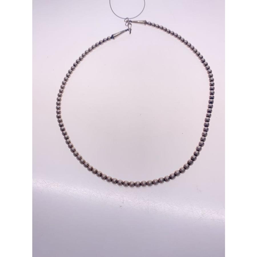NAVAJO◇ナバホパールネックレス/作家刻印無/STERLING/ビーズ 