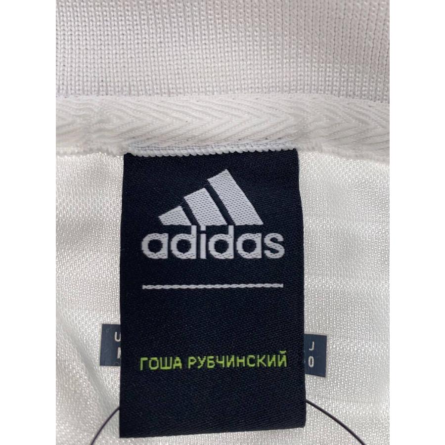 adidas◇gosha/ゲームシャツ/長袖Tシャツ/M/ポリエステル/WHT