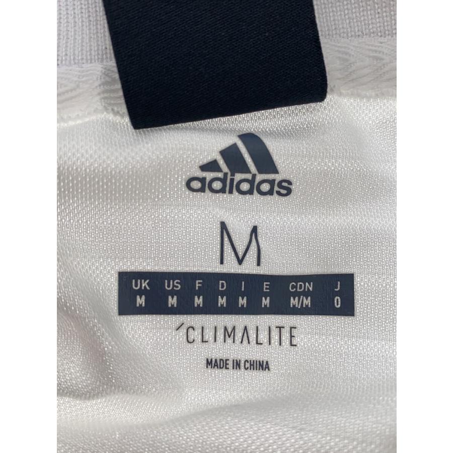 adidas◇gosha/ゲームシャツ/長袖Tシャツ/M/ポリエステル/WHT