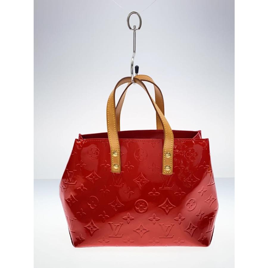 Louis Vuitton ヴェルニ　リード　レッド トートバッグ LOUIS VUITTON◇リードPM_モノグラム・ヴェルニ_RED/エナメル/RED