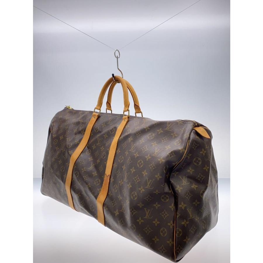 LOUIS VUITTON◇キーポル60_モノグラム・キャンバス_BRW/PVC/BRW
