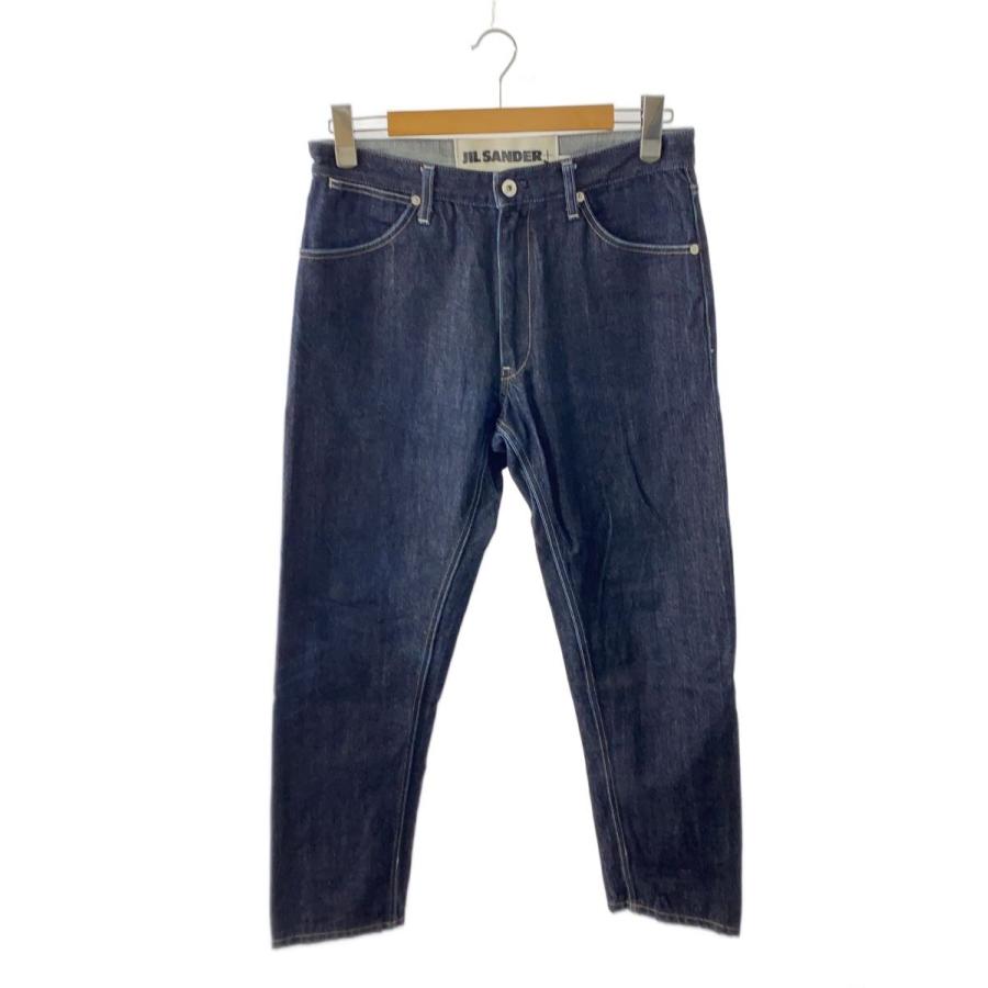 JIL SANDER◇ストレートパンツ/30/デニム/NVY/jpus663107 : セカンド