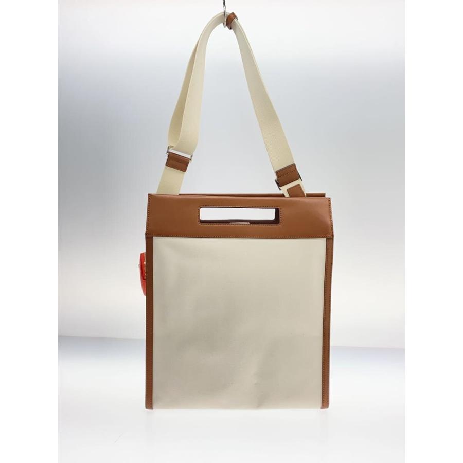 Paul Smith◇ショルダーバッグ/キャンバス/WHT/G072 : セカンド