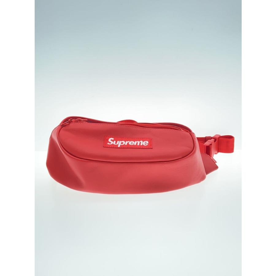 Supreme◇ウエストバッグ/レザー/RED// : セカンドストリートYahoo!店