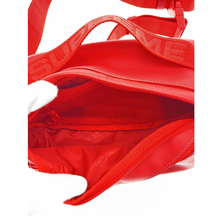 Supreme◇ウエストバッグ/レザー/RED// : セカンドストリートYahoo!店