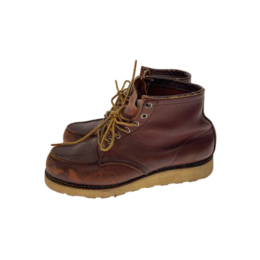 RED WING◇ブーツ/--/BRW/レザー/表四角犬タグ// : セカンドストリート