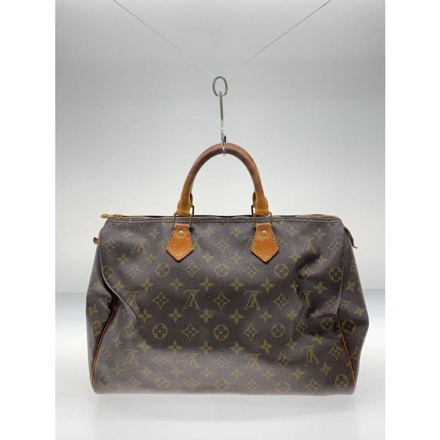 LOUIS VUITTON◇1)スピーディ35_モノグラム・キャンバス/PVC/BRW