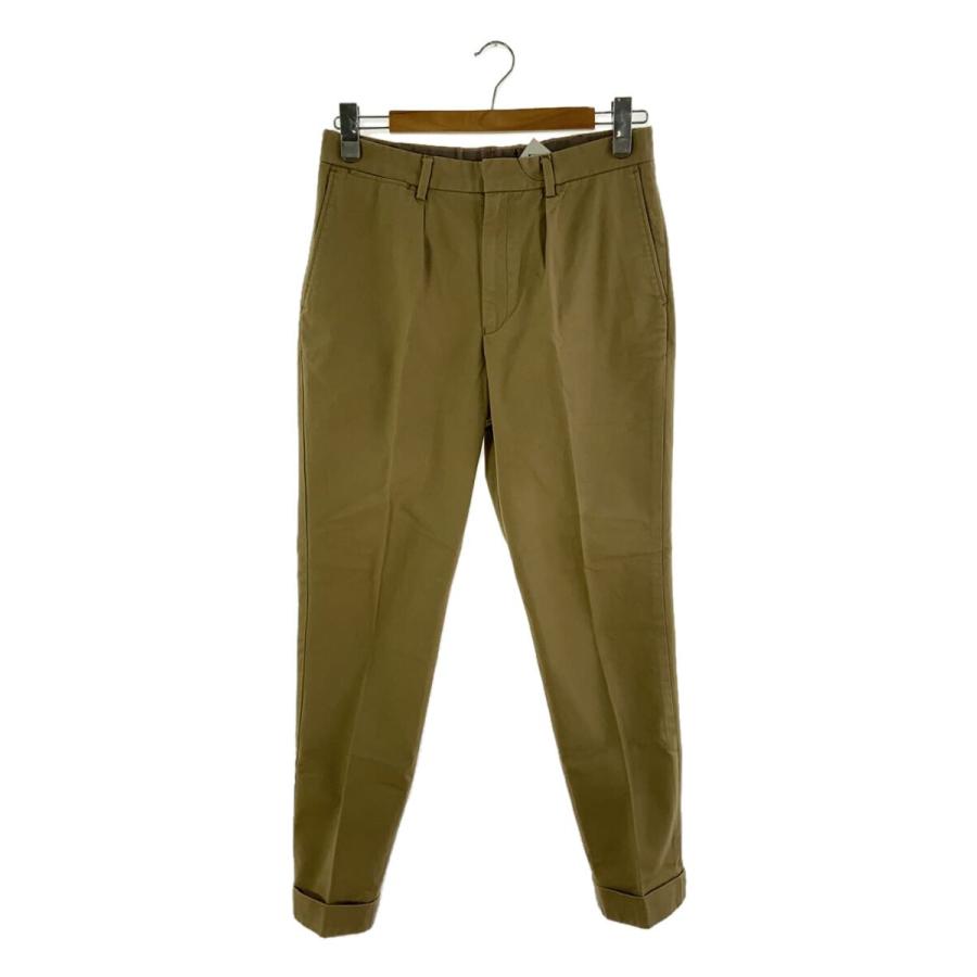 Lサイズ　BROWN by 2-tacs TIGHT SLACKS パンツ BROWN by 2-tacs◇TIGHT SLACKS/ボトム/M/コットン/BEG/無地/B15-P004