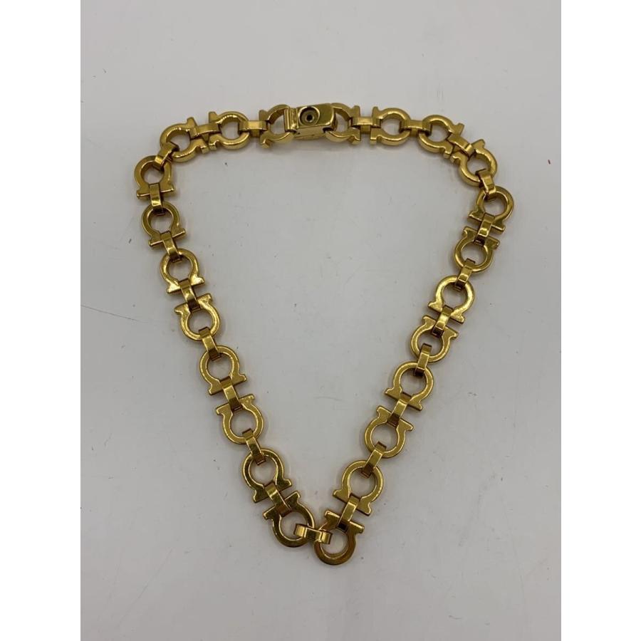 Salvatore Ferragamo◇ガンチーニ/ネックレス/--/GLD/トップ無/レディース