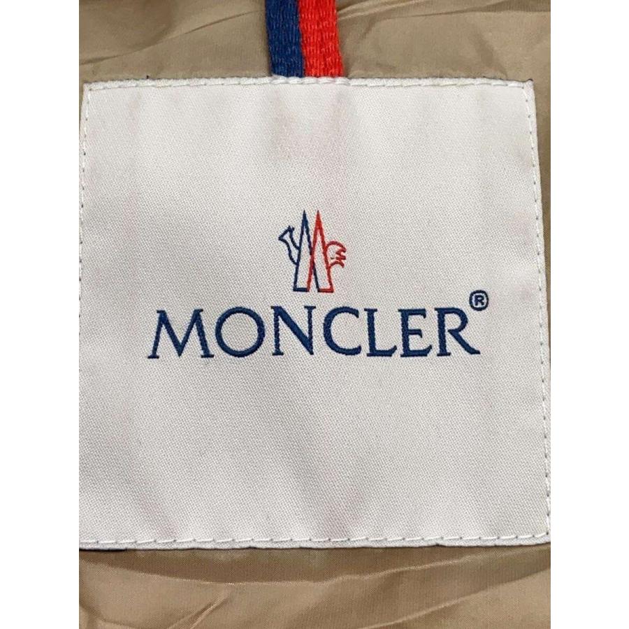 MONCLER◆ダウンジャケット/O/ナイロン/BEG/無地/I20931A00118 5396Q//_2