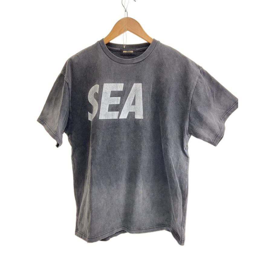 WIND AND SEA◇Tシャツ/L/コットン/GRY/WDS-O-SIG-24-Q4-CS-03
