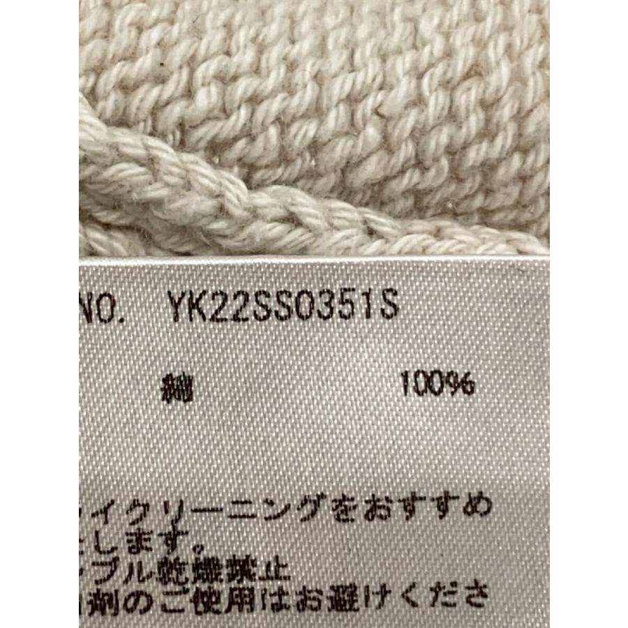 YOKE◇ニットベスト(薄手)/2/コットン/CRM/無地/YK22SS0351S