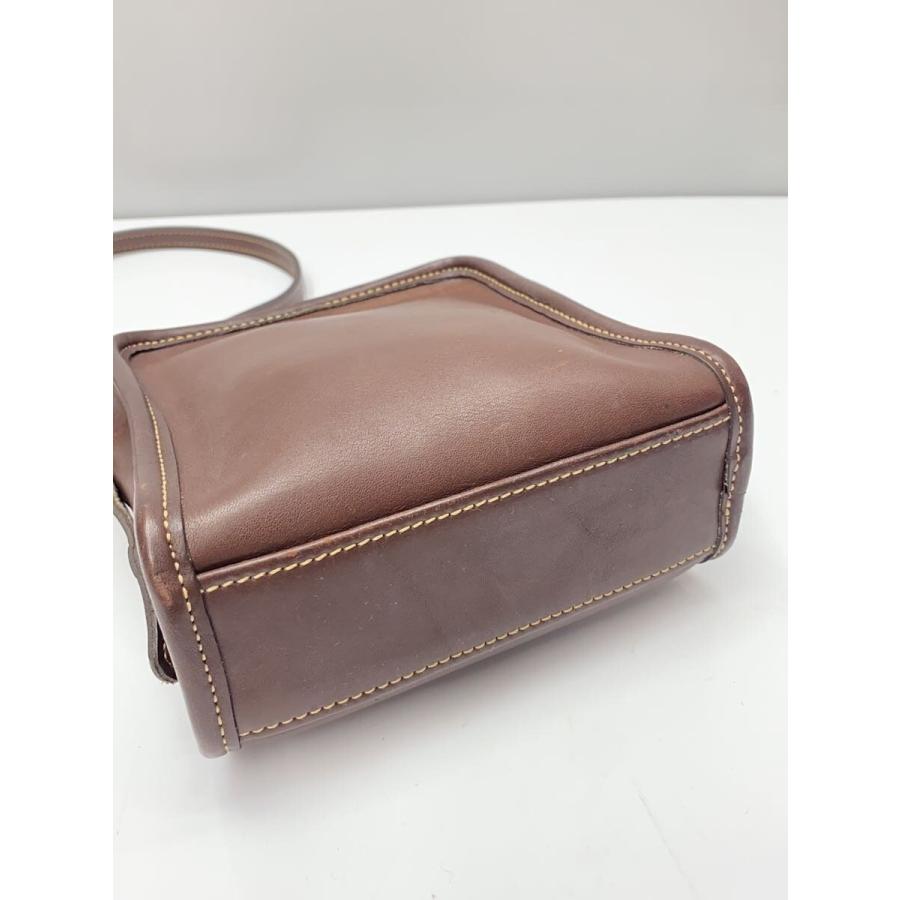 COACH◇コーチ/オールドコーチ/ミニショルダーバッグ/レザー/BRW